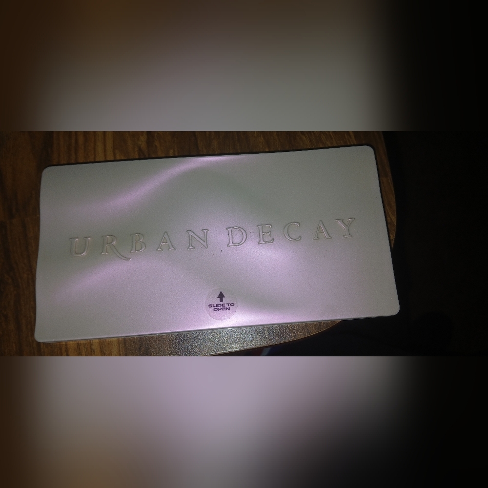Urban Decay Silver Makeup Case